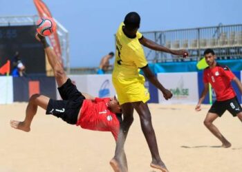 Mozambican president attends opening ceremony of Beach Soccer AFCON
