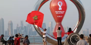 Moroccan fans gather in Qatar ahead of the FIFA World Cup