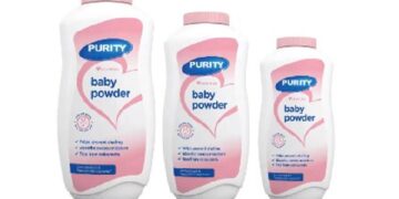 WARNING: Recall of Purity Essentials Baby Powder from South Africa shops for health reasons