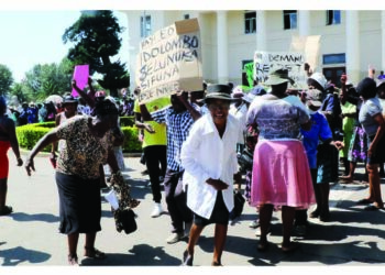 Bulawayo residents in anti-council protest