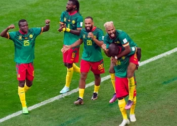 GAME ON FOR AFRICA UNITED! . . . Cameroon still alive after fightback against Serbia