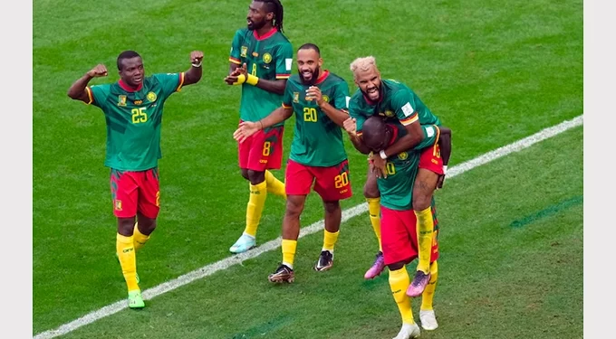 GAME ON FOR AFRICA UNITED! . . . Cameroon still alive after fightback against Serbia