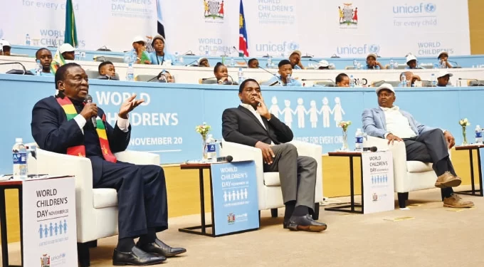 Be disciplined, avoid drugs, children told