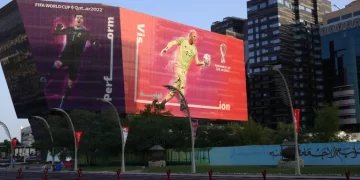 China’s businesses get top billing at World Cup after team flops