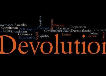 Devolution legal framework on course