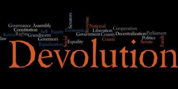 Devolution legal framework on course