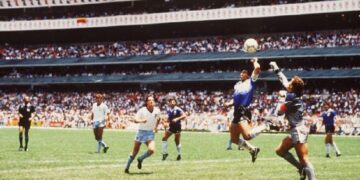 Maradona ‘Hand of God’ World Cup ball sold for $2.4m