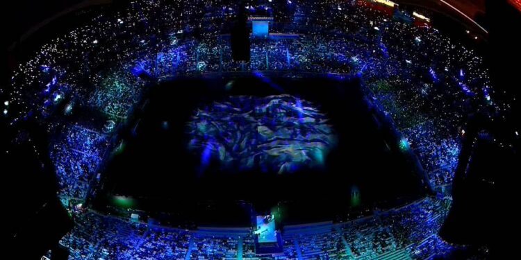 Opening ceremony scenes  #FIFAWorldCup