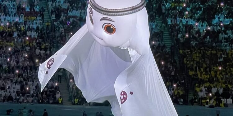 Opening ceremony scenes  #FIFAWorldCup