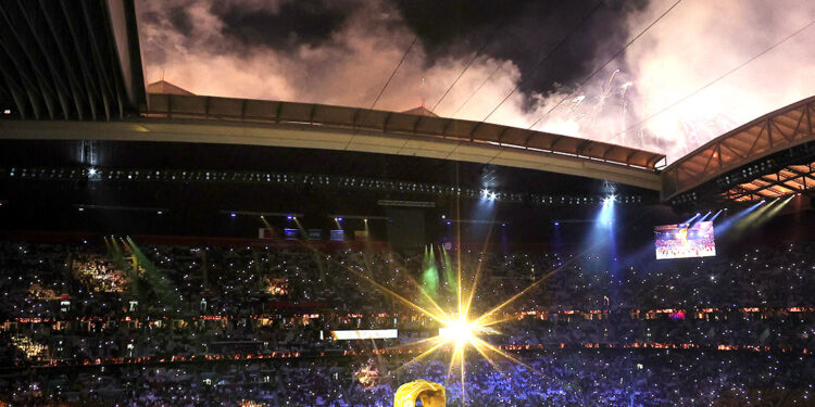 Opening ceremony scenes  #FIFAWorldCup