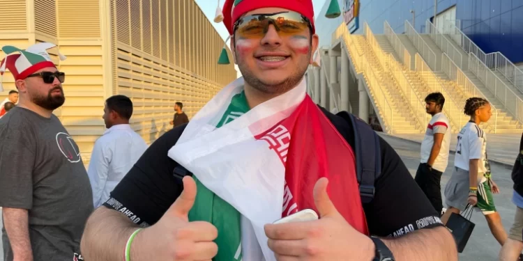 Iranians at World Cup react after last-minute win over Wales