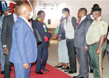 President arrives for Matabeleland South visit