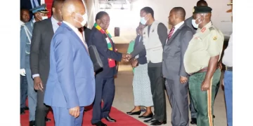President arrives for Matabeleland South visit