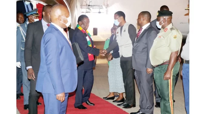 President arrives for Matabeleland South visit