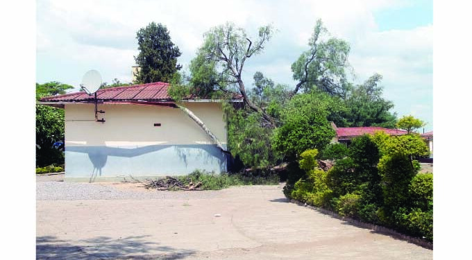 Hailstorm destruction at Bulawayo schools