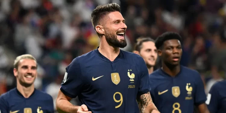 World Cup 2022: Olivier Giroud goes from understudy to leading light as he equals France scoring record