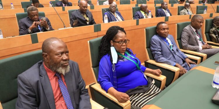 President Mnangagwa attends budget presentation by Finance and Economic Development Minister Professor Mthuli Ncube, at New Parliament Building in Mt Hampden, this afternoon