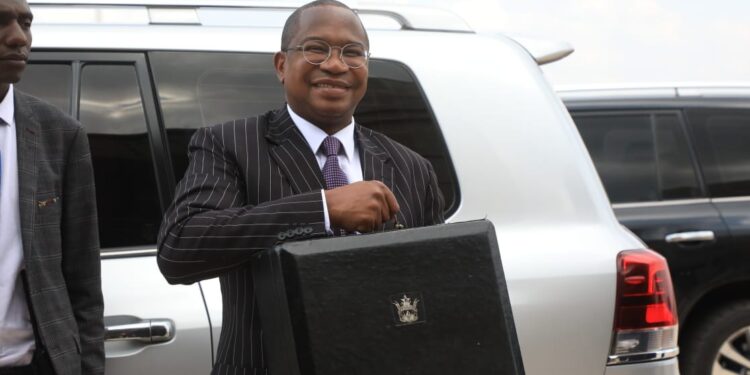 President Mnangagwa attends budget presentation by Finance and Economic Development Minister Professor Mthuli Ncube, at New Parliament Building in Mt Hampden, this afternoon