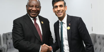 Ramaphosa takes sanctions fight to UK