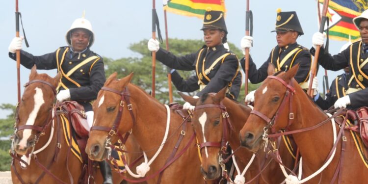 Opening of the Fifth Session of the Ninth Parliament of the Republic of Zimbabwe at the New Parliament Building in Mt Hampden on 23 November 2022