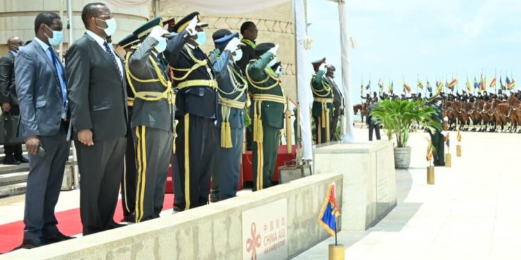 Opening of the Fifth Session of the Ninth Parliament of the Republic of Zimbabwe at the New Parliament Building in Mt Hampden on 23 November 2022