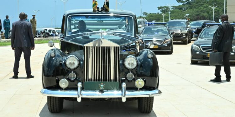 Opening of the Fifth Session of the Ninth Parliament of the Republic of Zimbabwe at the New Parliament Building in Mt Hampden on 23 November 2022