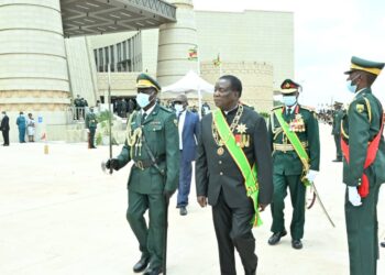 Opening of the Fifth Session of the Ninth Parliament of the Republic of Zimbabwe at the New Parliament Building in Mt Hampden on 23 November 2022