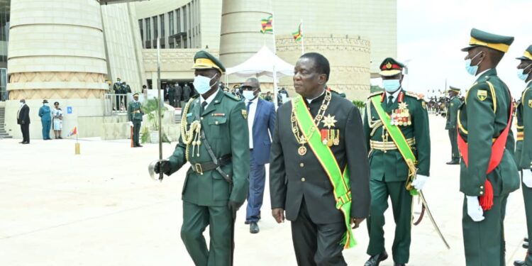 Opening of the Fifth Session of the Ninth Parliament of the Republic of Zimbabwe at the New Parliament Building in Mt Hampden on 23 November 2022
