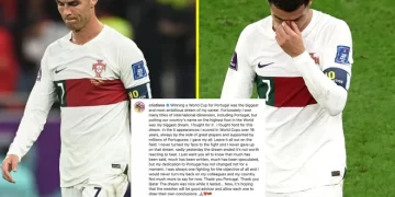CR7 posts emotional statement after World Cup elimination