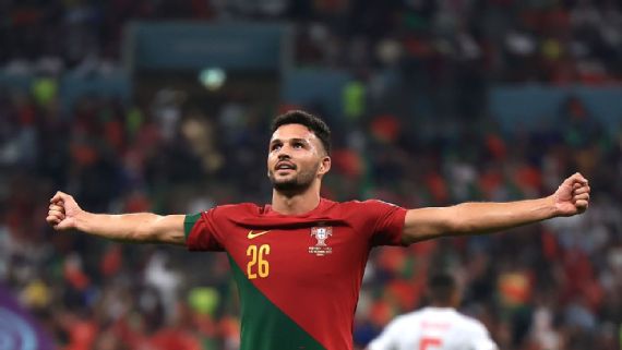 Ronaldo gets benched, but Goncalo Ramos’ hat-trick lifts Portugal into World Cup quarterfinals