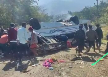 Several school kids killed in bus accident in northeast India