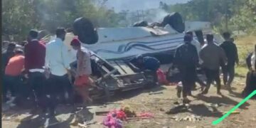 Several school kids killed in bus accident in northeast India