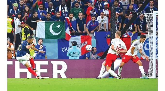 Mbappe sends France into the quarterfinals