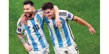 MESSI INSPIRES ARGENTINA