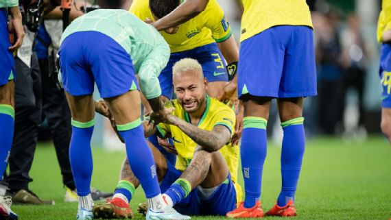 Neymar unsure if he’ll play for Brazil again after tying Pele scoring record in loss to Croatia