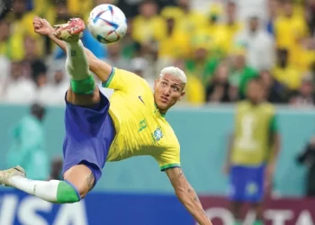 Richarlison World Cup goal voted best of the tournament