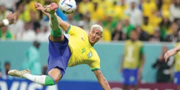 Richarlison World Cup goal voted best of the tournament