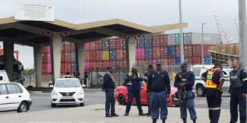 S. African police in full deployment for festive season