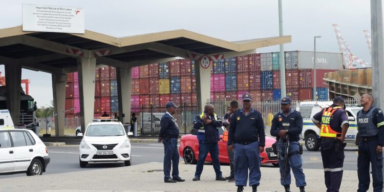 S. African police in full deployment for festive season
