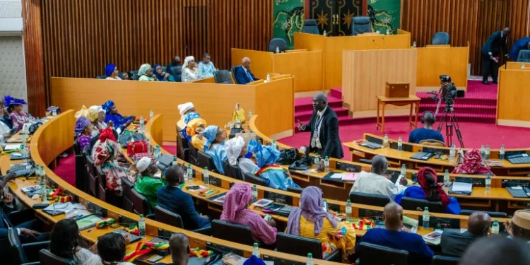 Politician slaps a woman MP in Senegal parliament, sparking brawl