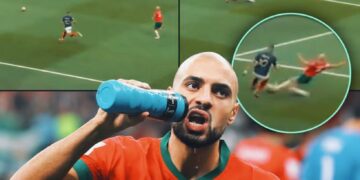 Sofyan Amrabat of Morocco is the first player to win possession 50 times at the 2022 World Cup. #FIFAWorldCup