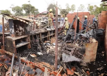 Fire guts Bulawayo factory shells