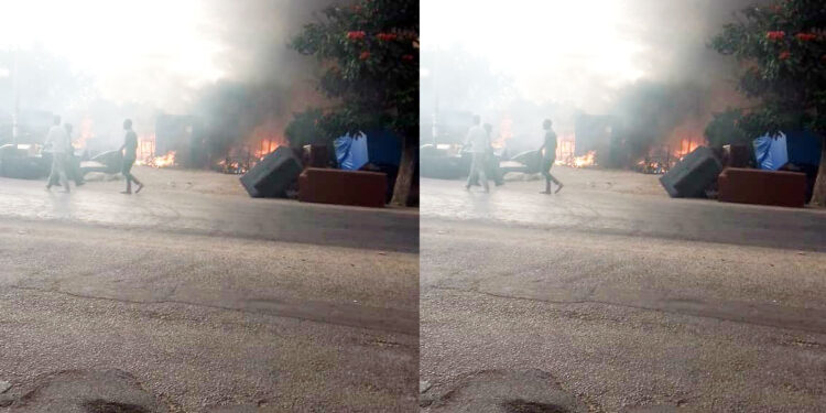 Fire destroys furniture manufacturing site