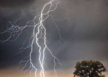 Lightning strikes claim two