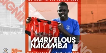 Breaking: Marvelous Nakamba completes his switch to Luton Town