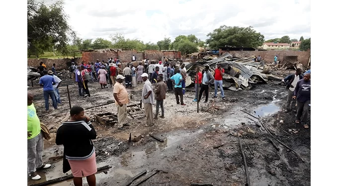 Government on Outspan fire