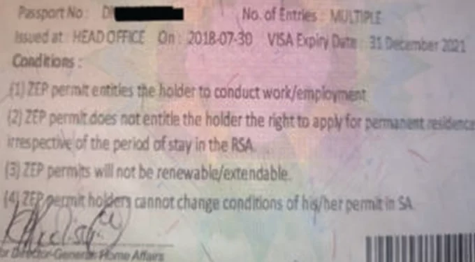 Court battle over Zimbabwe permits in South Africa set