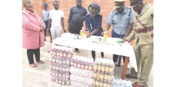 Ex-cop nabbed in drug raid