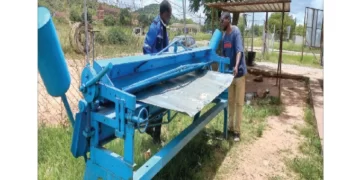 Enterprising twins expand from chalk making to metal bending