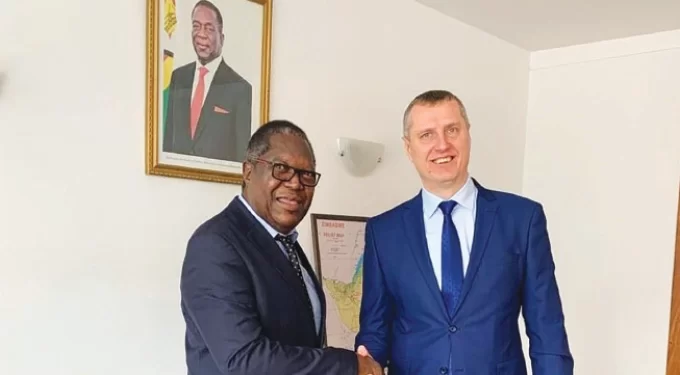 Ambassadors review status of Belarus-Zimbabwe highest-level arrangements